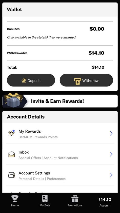 How To Withdraw From BetMGM .